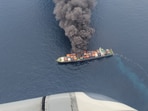 underdeck fire was first reported at around 10.30 am by the Maritime Operations Centre in Mumbai to their counterparts in Kochi. underdeck fire was first reported at around 10.30 am by the Maritime Operations Centre in Mumbai to their counterparts in Kochi.
