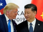 U.S. President Donald Trump with China's President Xi Jinping 