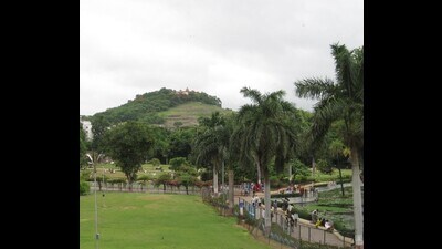 A few months ago, Saras Baug, which has famous Ganpati Temple, was at the centre of controversy after allegations surfaced that some youth had offered namaz in the garden. (HT) A few months ago, Saras Baug, which has famous Ganpati Temple, was at the centre of controversy after allegations surfaced that some youth had offered namaz in the garden. (HT)