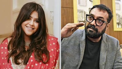 Ektaa Kapoor hits back at Anurag Kashyap for his remark on Saas Bahu shows. Ektaa Kapoor hits back at Anurag Kashyap for his remark on Saas Bahu shows.