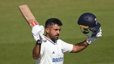 Karun Nair scored 259 runs in two India A matches Karun Nair scored 259 runs in two India A matches