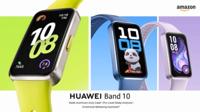 Huawei Band 10 has been in India with health tracking, long battery life, and swim-friendly features. (Huawei)