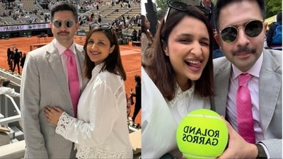 Parineeti Chopra and Raghav Chadha are currently spending time together in Paris. Parineeti Chopra and Raghav Chadha are currently spending time together in Paris.