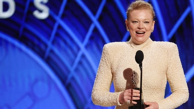 Tony Awards 2025: Sarah Snook accepts the Best Performance by an Actress in a Leading Role in a Play award for The Picture of Dorian Gray. (REUTERS)