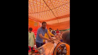 Senior officials said over 300 bhandara events were expected to take place on Tuesday (File) Senior officials said over 300 bhandara events were expected to take place on Tuesday (File)