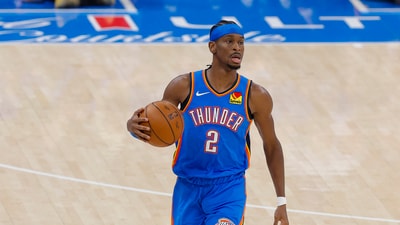 Shai Gilgeous-Alexander during Oklahoma City Thunder vs Indiana Pacers NBA Finals Game 2 (IMAGN IMAGES via Reuters Connect)
