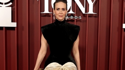 NEW YORK, NEW YORK - JUNE 08: Sarah Paulson attends The 78th Annual Tony Awards at Radio City Music Hall on June 08, 2025 in New York City. Michael Loccisano/Getty Images/AFP (Photo by Michael loccisano / GETTY IMAGES NORTH AMERICA / Getty Images via AFP) (Getty Images via AFP) NEW YORK, NEW YORK - JUNE 08: Sarah Paulson attends The 78th Annual Tony Awards at Radio City Music Hall on June 08, 2025 in New York City. Michael Loccisano/Getty Images/AFP (Photo by Michael loccisano / GETTY IMAGES NORTH AMERICA / Getty Images via AFP) (Getty Images via AFP)