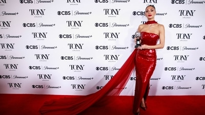 US singer and actress Nicole Scherzinger poses with the Best Performance by an Actress in a Leading Role in a Musical award for "Sunset Blvd." in the press room during the 78th Tony Awards at Radio City Music Hall in New York on June 8, 2025. (Photo by kena betancur / AFP) (AFP) US singer and actress Nicole Scherzinger poses with the Best Performance by an Actress in a Leading Role in a Musical award for "Sunset Blvd." in the press room during the 78th Tony Awards at Radio City Music Hall in New York on June 8, 2025. (Photo by kena betancur / AFP) (AFP)