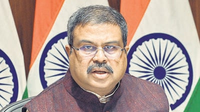 Union minister of education Dharmendra Pradhan (ANI) Union minister of education Dharmendra Pradhan (ANI)