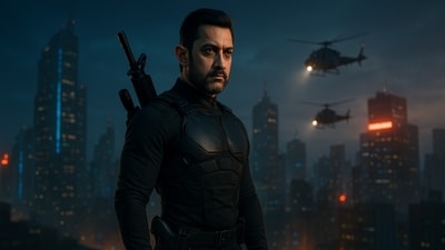 Aamir Khan imagined in an action avatar by ChatGPT. Aamir Khan imagined in an action avatar by ChatGPT.