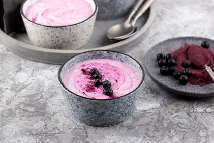 Jamun raita is a delicate blend of creamy yoghurt and ripe jamun. (Freepik) Jamun raita is a delicate blend of creamy yoghurt and ripe jamun. (Freepik)