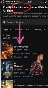 A screengrab of Vikramaditya Motwane's Instagram stories. (Instagram/motwayne) A screengrab of Vikramaditya Motwane's Instagram stories. (Instagram/motwayne)