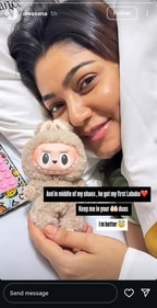 Sana via Instagram Stories. Sana via Instagram Stories.