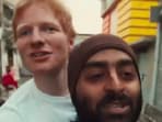 Ed Sheeran and Arijit Singh wandering in the streets of West Bengal.