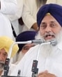 Shiromani Akali Dal president Sukhbir Singh Badal Shiromani Akali Dal president Sukhbir Singh Badal