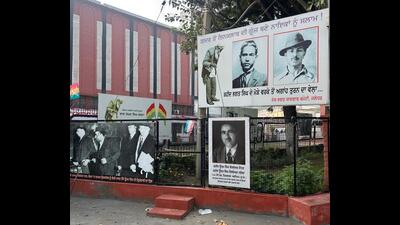 A corner of the Ghadar Movement Museum in Jalandhar. (Priyanka Thakur/Hindustan Times) A corner of the Ghadar Movement Museum in Jalandhar. (Priyanka Thakur/Hindustan Times)