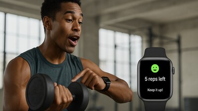 Apple Watch's Workout Buddy pushes you like a real coach.