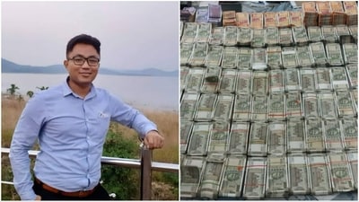 Dhiman Chakma, a 2021-batch IAS officer, had allegedly demanded a total bribe of  ₹20 lakh. (X/@OdishaVigilance)
