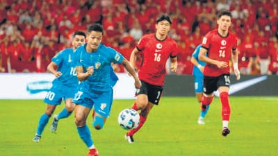 India lost 0-1 to Hong Kong. (AIFF) India lost 0-1 to Hong Kong. (AIFF)