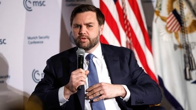 Vice President JD Vance underscored that the administration would not yield to “lawlessness” and reaffirmed support for federal and local law enforcement. (Getty Images via AFP) Vice President JD Vance underscored that the administration would not yield to “lawlessness” and reaffirmed support for federal and local law enforcement. (Getty Images via AFP)