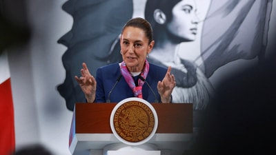 Claudia Sheinbaum also affirmed support and protection to Mexicans who support the US economy and take care of their families. (Reuters)