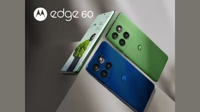 Motorola Edge 60 with 10MP telephoto camera, Dimensity 7400 processor, launched in India. (Motorola ) Motorola Edge 60 with 10MP telephoto camera, Dimensity 7400 processor, launched in India. (Motorola )