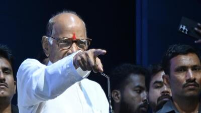 NCP (SP) chief Sharad Pawar said the upcoming elections would present a different outcome and praised party workers for their resilience in the face of adversity. (HT FILE)