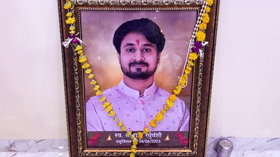 Raja Raghuvanshi's body was found on June 2 from a deep gorge near Wei Sawdong Falls in Sohra. (ANI ) Raja Raghuvanshi's body was found on June 2 from a deep gorge near Wei Sawdong Falls in Sohra. (ANI )