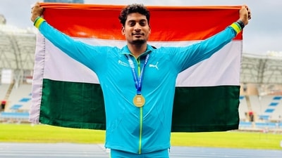Rohit Yadav recorded a throw of 74.42m to clinch the gold medal at the Taiwan Athletics Open 2025.