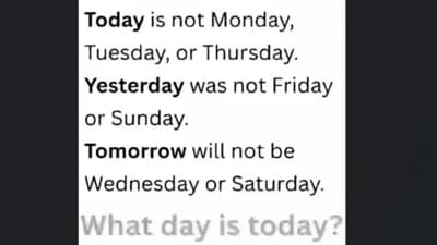 A mind-bending riddle posted on Facebook confused social media users. (Facebook/Dreame ) A mind-bending riddle posted on Facebook confused social media users. (Facebook/Dreame )