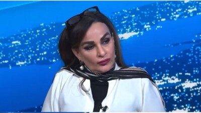 Pakistan politician Sherry Rehman during an interview with journalist Yalda Hakim (X/Yalda Hakim)