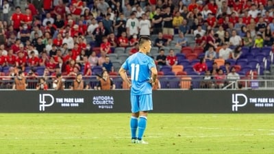 India lost to Hong Kong 0-1 in 2027 Asian Cup Qualifier. (X Images/@IndianFootball)