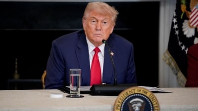 Donald Trump reacted to Greta Thunberg's claims of being kidnapped by Israeli military by saying “I think israel has enough problems without kidnapping Greta Thunberg” (Bloomberg) Donald Trump reacted to Greta Thunberg's claims of being kidnapped by Israeli military by saying “I think israel has enough problems without kidnapping Greta Thunberg” (Bloomberg)
