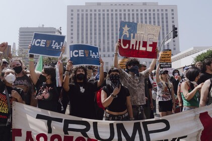 L.A. Protests Provide Trump With Opening for a Show of Force L.A. Protests Provide Trump With Opening for a Show of Force