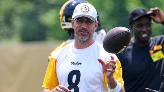 Pittsburgh Steelers quarterback Aaron Rodgers said he is married (AP)