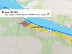 A wildfire has broken out near the Rowena Crest viewpoint in Oregon’s Columbia River Gorge. A wildfire has broken out near the Rowena Crest viewpoint in Oregon’s Columbia River Gorge.