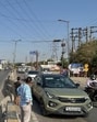 Ambedkar chowk at Khandsa Road. (Parveen Kumar/HT Photo)