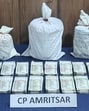 The commissionerate police, Amritsar, has dismantled a well-organised narco-hawala cartel being operated by Arshdeep Singh, currently incarcerated at Goindwal Jail, with the arrest of its six operatives and recovering 4.526 kg of heroin and <span class='webrupee'>₹</span>8.7 lakh drug money from their possession, said DGP Gaurav Yadav. (HT Photo) The commissionerate police, Amritsar, has dismantled a well-organised narco-hawala cartel being operated by Arshdeep Singh, currently incarcerated at Goindwal Jail, with the arrest of its six operatives and recovering 4.526 kg of heroin and <span class='webrupee'>₹</span>8.7 lakh drug money from their possession, said DGP Gaurav Yadav. (HT Photo)