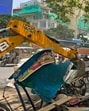 Two major stretches were targeted: from MG Road Metro station to Heritage City condominium, and from IFFCO Chowk to Beverly Park (HT Photo)