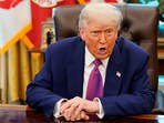 Donald Trump called Los Angeles “a trash heap” and said that the federal government would every asset to quell the violence.