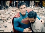 David Corenswet in a still from the new trailer of Superman David Corenswet in a still from the new trailer of Superman