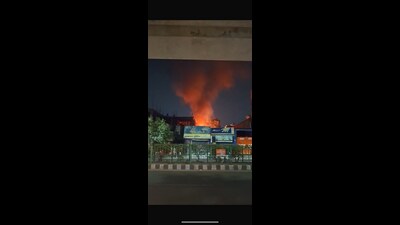 A house was gutted in a fire in Alambagh late Tuesday night. (Sourced) A house was gutted in a fire in Alambagh late Tuesday night. (Sourced)