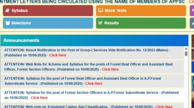 APPSC Group 1 Mains Result 2025 has been released at psc.ap.gov.in. The direct link to check is given here. APPSC Group 1 Mains Result 2025 has been released at psc.ap.gov.in. The direct link to check is given here.