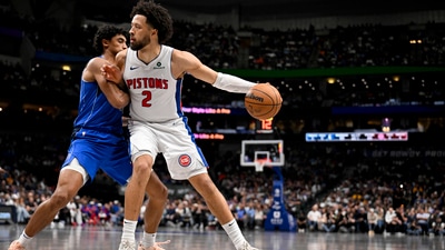 Detroit Pistons to Face Dallas Mavericks in Mexico on November 1. Mandatory Credit: Jerome Miron-Imagn Images (IMAGN IMAGES via Reuters Connect)