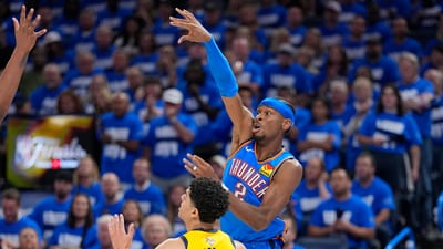 Shai Gilgeous-Alexander won the NBA MVP award, and has continued his incredible form through the playoffs. (IMAGN IMAGES via Reuters Connect)