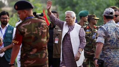 Bangladesh interim government chief Muhammad Yunus (REUTERS FILE PHOTO) Bangladesh interim government chief Muhammad Yunus (REUTERS FILE PHOTO)