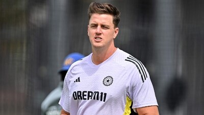 India's bowling coach Morne Morkel attends a practice session (AFP) India's bowling coach Morne Morkel attends a practice session (AFP)