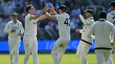Pat Cummins also claimed the wicket for Australia and dismissed Wiaan Mulder for 6 as South Africa failed to take advantage of the job their bowlers' did in the first innings. (AFP) Pat Cummins also claimed the wicket for Australia and dismissed Wiaan Mulder for 6 as South Africa failed to take advantage of the job their bowlers' did in the first innings. (AFP)