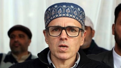 Jammu and Kashmir chief minister Omar Abdullah (HT File Photo) Jammu and Kashmir chief minister Omar Abdullah (HT File Photo)