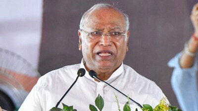 "I will get information from the CM over the phone and see what needs to be done," Kharge said. (ANI) "I will get information from the CM over the phone and see what needs to be done," Kharge said. (ANI)